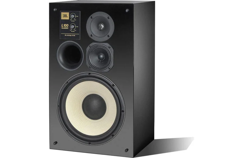 JBL L100 CLASSIC BLACK EDITION MK2 Diffusori da pavimento 3 vie in bass reflex, Woofer da 30cm