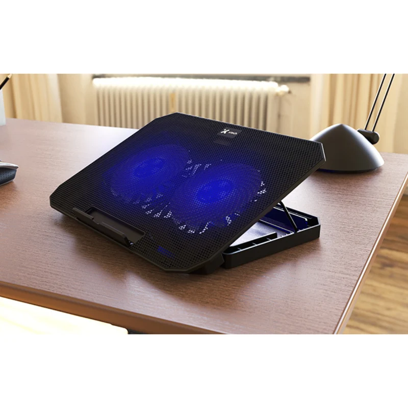 Xtech Base Ventiladora para Laptop con Alimentación USB 15.6" (XTA-156)