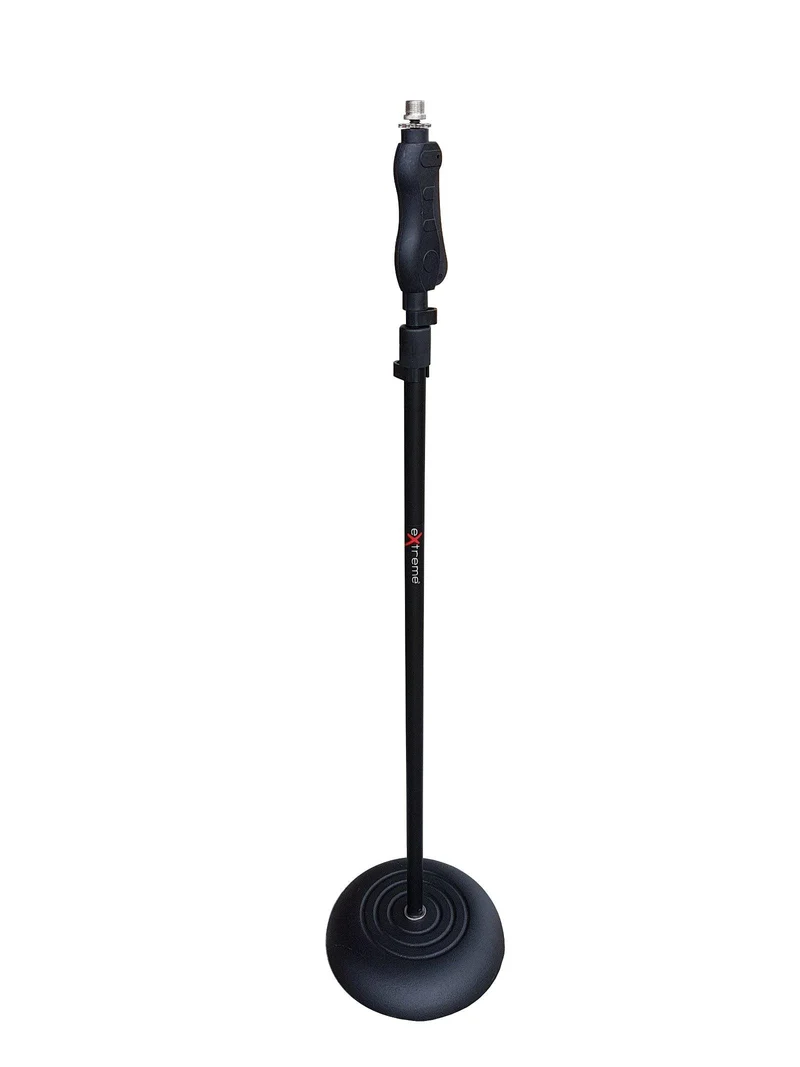 EXTREME MS ONE HAND ASTA MICROFONO DRITTA BASE ROTONDA IN GHISA ONE HAND