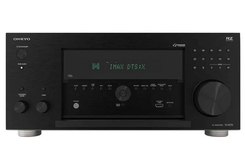 ONKYO TX-RZ70 Sintoamplificatore A/V 11.2 canali, 140W x 11, HDMI 8K/4K Ultra HD,DAC ESS Sabre 32bit