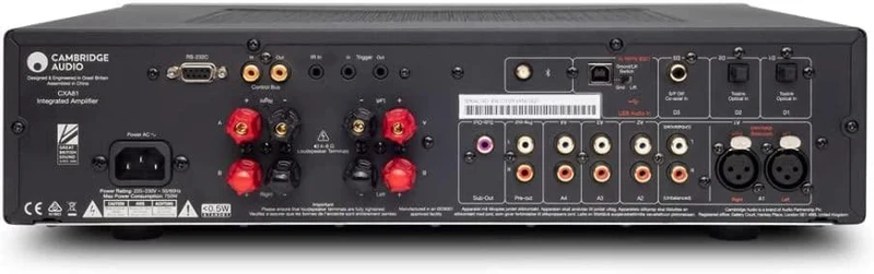 Cambridge Audio CXA81 MKII BLACK Amplificatore integrato 2 x 80W, DAC ESS SABRE