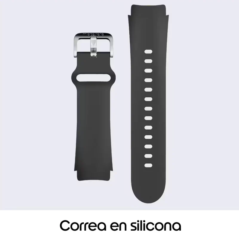Motorola Smartwatch Moto Watch con Correa de Silicona, PG38C08255