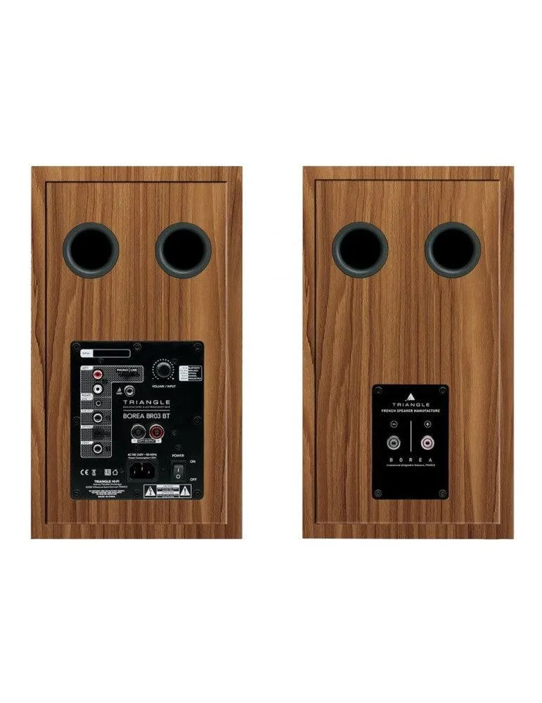 Triangle BR03 ACTIVE Diffusori attivi bluetooth da stand 2 vie bass-reflex 60W (COPPIA)