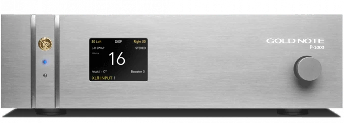 Gold Note P-1000 MKII Preamplificatore Classe A High-End con 6 stadi di guadagno