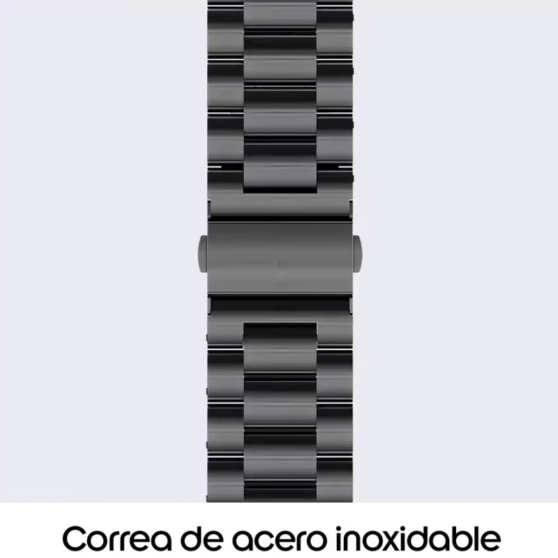 Motorola Smartwatch Moto Watch con Correa de Acero Inoxidable, PG38C08258