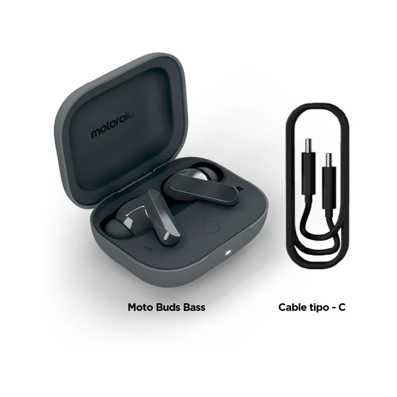 Motorola Audífonos Inalámbricos True Wireless Moto Buds Bass