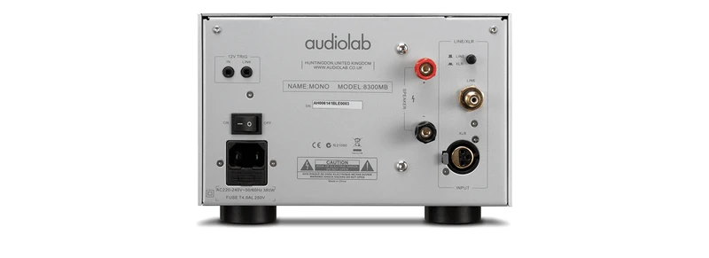Audiolab 8300MB Amplificatore di potenza monofonico, 250W su 8 ohm, 350W su 4 ohm
