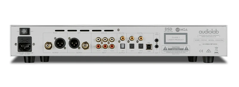 Audiolab 8300CDQ Lettore CD, preamplificatore e DAC Sabre a 32bit ESS Sabre ES9018