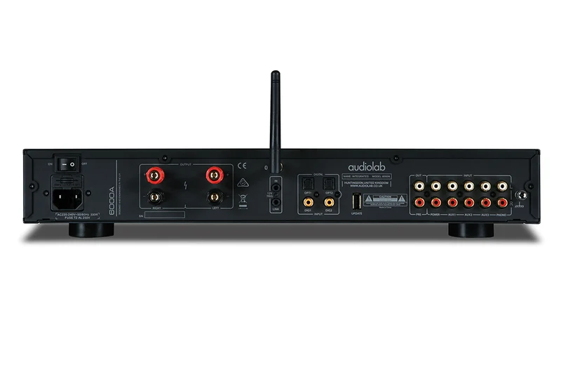 Audiolab 6000A Amplificatore integrato stereo DAC ESS Sabre32 ES9018K2M Reference