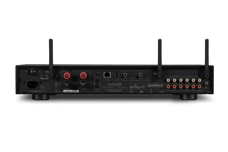 Audiolab 6000A Play Amplificatore integrato di rete wi-fi, DAC ESS Sabre32 ES9018K2M Reference
