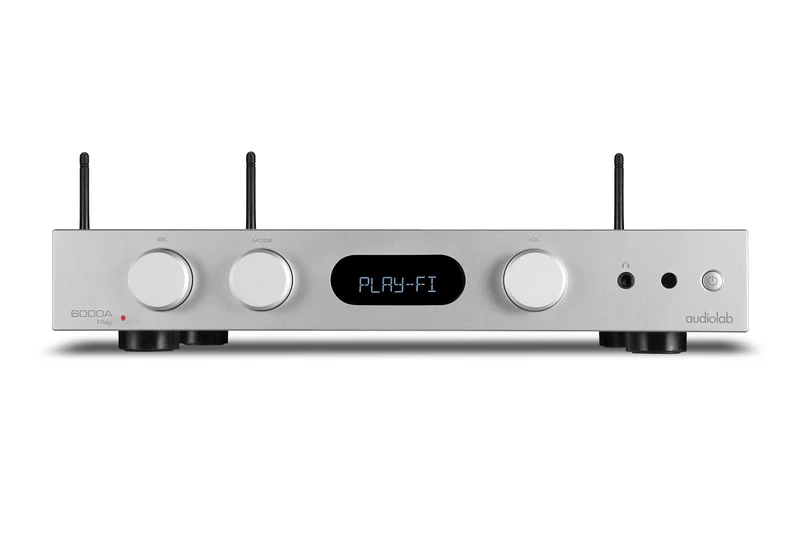 Audiolab 6000A Play Amplificatore integrato di rete wi-fi, DAC ESS Sabre32 ES9018K2M Reference