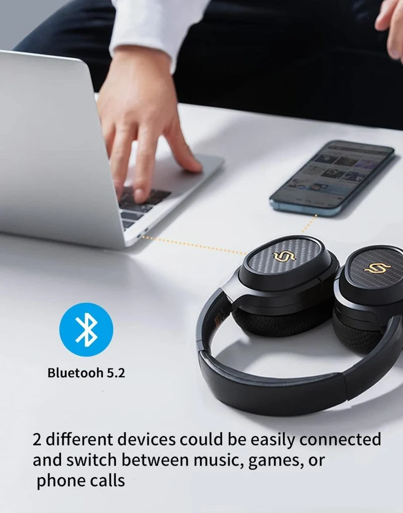 Edifier STAX SPIRIT S3 Cuffia Bluetooth ricaricabile con tecnologia Magneto-Planare