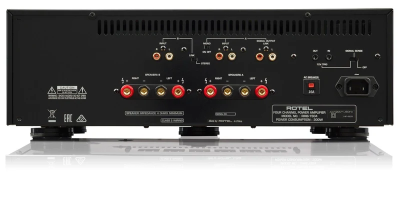 Rotel RMB-1504 Finale di potenza multicanale 70 W x 4 su 8 ohm e 115 W x 4 su 4 ohm