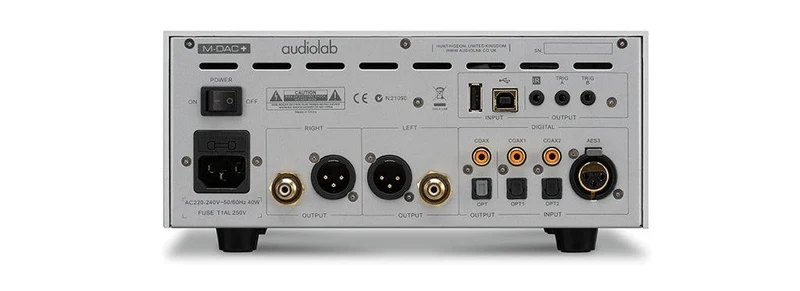 Audiolab M-DAC+ Convertitore digitale/analogico, DAC a 32 bit ESS Sabre ES9018