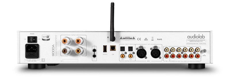 Audiolab 9000A Amplificatore integrato 2X100 W, DAC ESS Sabre ES9038Pro