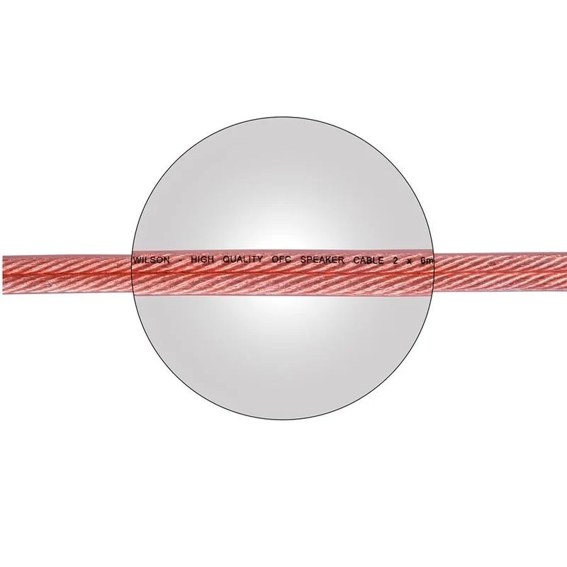Wilson SPK CABLE Cavo per altoparlanti alta qualità da 6.0MM (50mt)