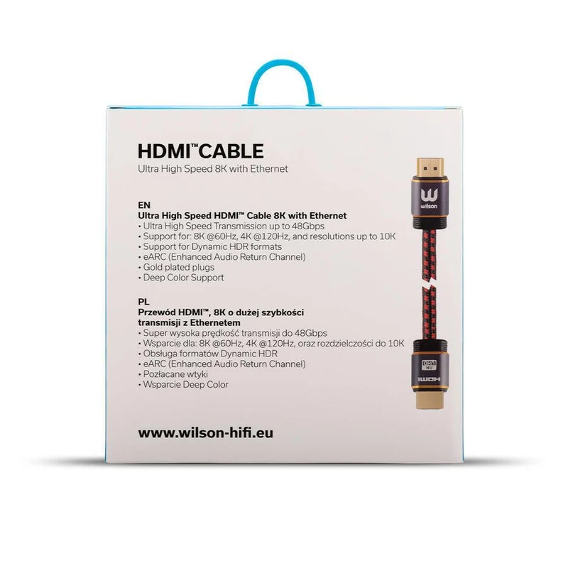 Wilson PREMIUM CABLE Cavo HDMI 8K ultraveloce con eARC