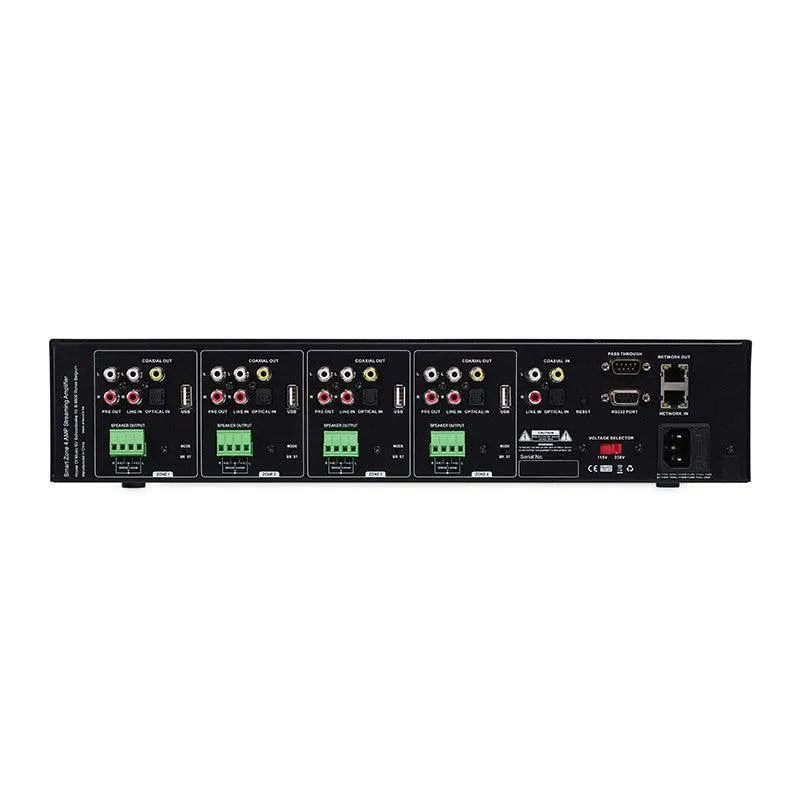 Artsound SMART ZONE 4 AMP Amplificatore streaming multiroom a 4 zone, cablato e wifi