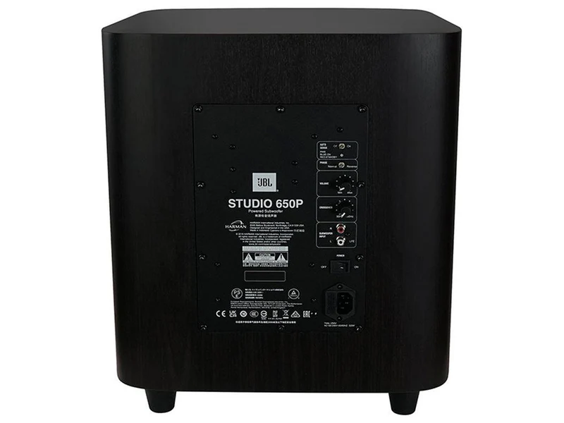 JBL STUDIO 650P Subwoofer attivo bass reflex 250W, Woofer da 25cm