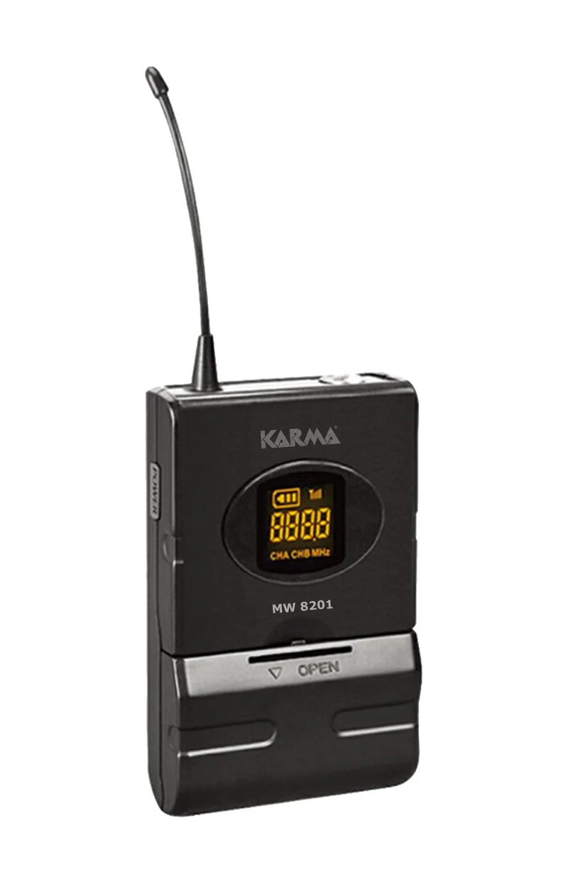 KARMA MW 8201A Trasmettitore bodypack per serie SET 8200