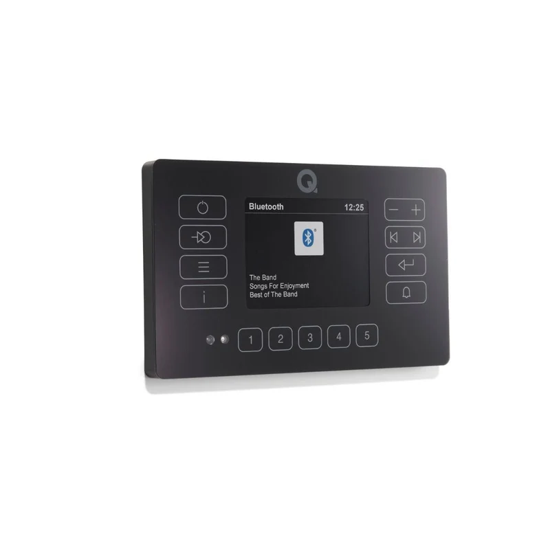 Q Acoustics E120 Radio streamer DAB+ BT da Installazione, Amplificazione stereo 2 x 25W