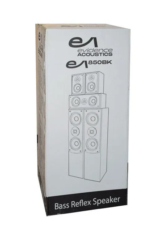 Evidence Acoustics 850BK Diffusori home cinema 5.0 da 350W