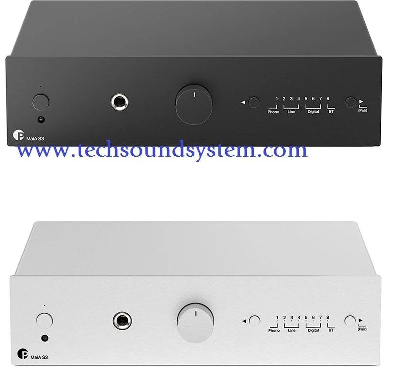 Pro-ject MAIA S3 Amplificatore integrato stereo con DAC interno e streaming Bluetooth AptX HD