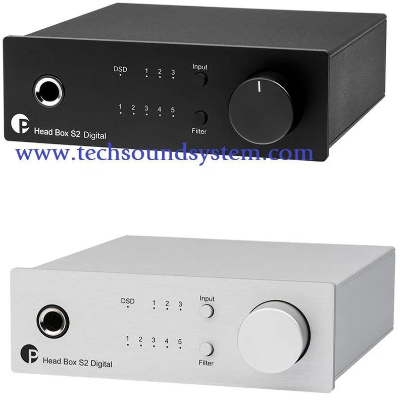 Pro-ject HEAD BOX S2 DIGITAL Amplificatore per cuffie e DAC supporto 32bit/768khz