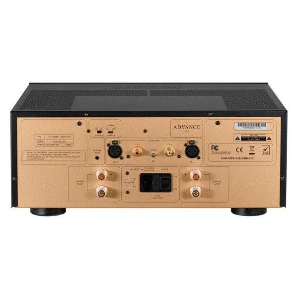Advance Paris X-A160 EVO Amplificatore finale di potenza stereofonico a stato solido 160W RMS