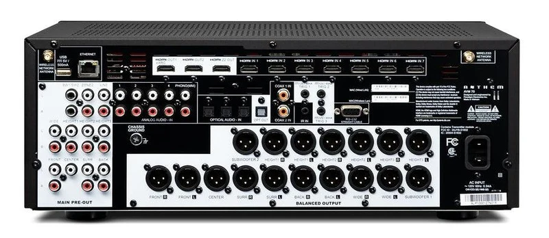 Anthem AVM70 Preamplificatore A/V multicanale 15.2. 4K UltraHD e HDR. Bluetooth 4.2. Airplay2. Chromecast Audio.