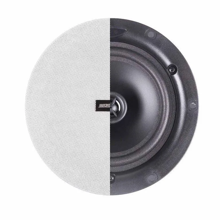 Master Audio RS165CT Diffusore 2 vie in ABS, 30W da soffitto ad incasso, 165 mm, con trasformatore 100 V