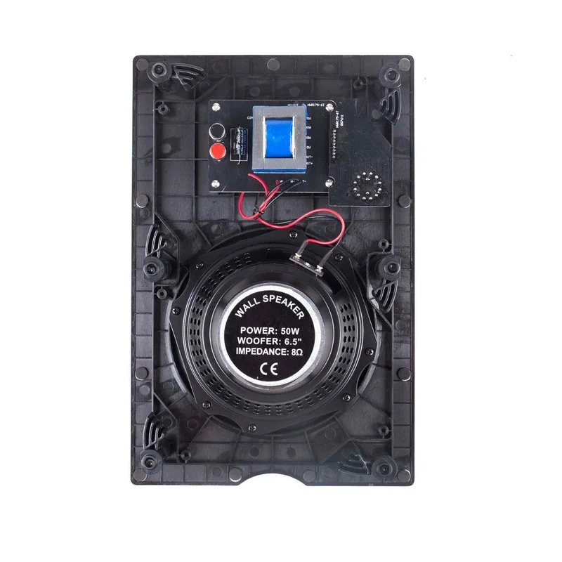 Master Audio WS655T Diffusore 2 vie 50W da parete ad incasso, con trasformatore 100 V