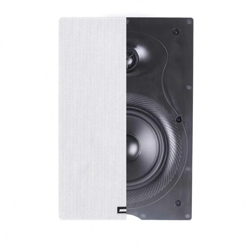 Master Audio WS655T Diffusore 2 vie 50W da parete ad incasso, con trasformatore 100 V