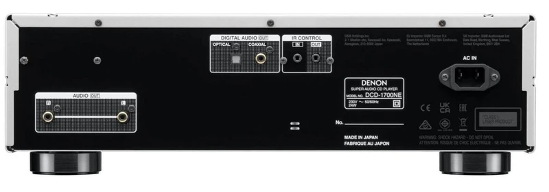 Denon DCD-1700NE lettore CD/SACD con Advanced AL32 Processing Plus