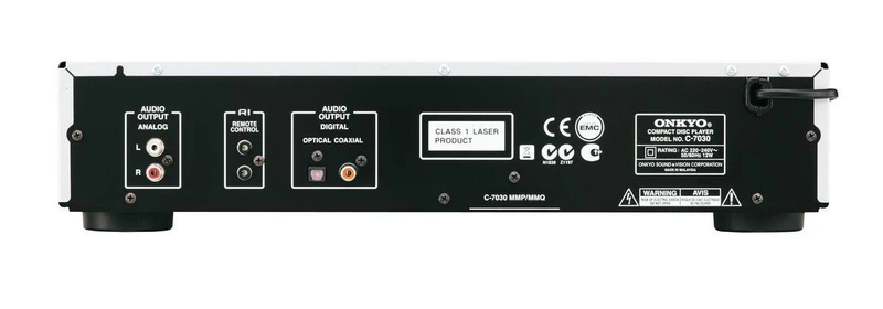 Onkyo C-7030 Lettore CD Audiophile - circuito di clock allo stato dell'arte DAC Wolfson da 24 bit / 192 kHz