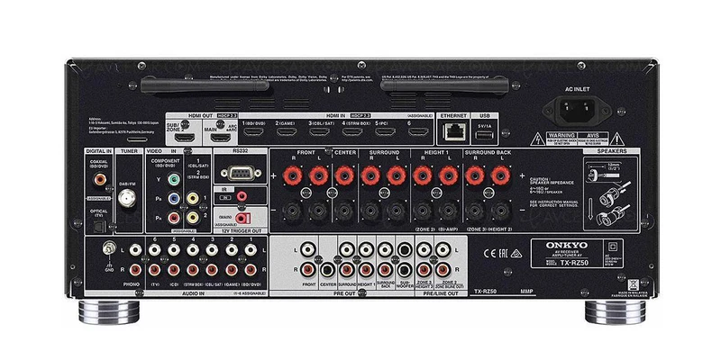 Onkyo TX-RZ50 Sintoamplificatore AV 9.2 canali certificato THX Select, IMAX Enhanced