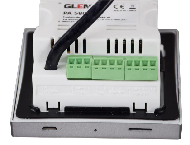 GLEMM PA 580 Amplificatore da incasso 8 ohm 50W 2 canali
