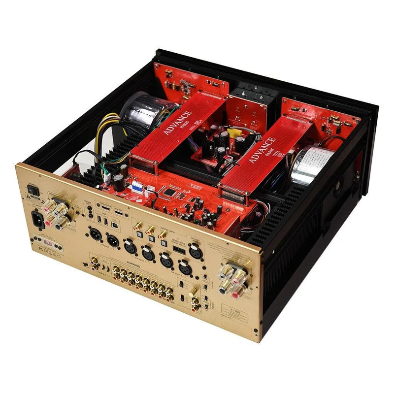 Advance Paris A12 CLASSIC Amplificatore integrato 180W stereo 2 canali con HDMI