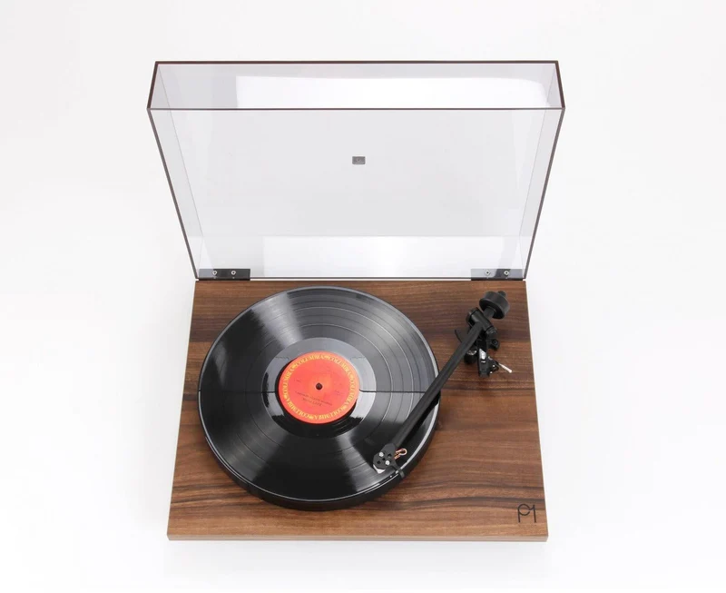 Rega PLANAR 1 PLUS Walnut Giradischi con stadio PHONO , cinghia EBLT