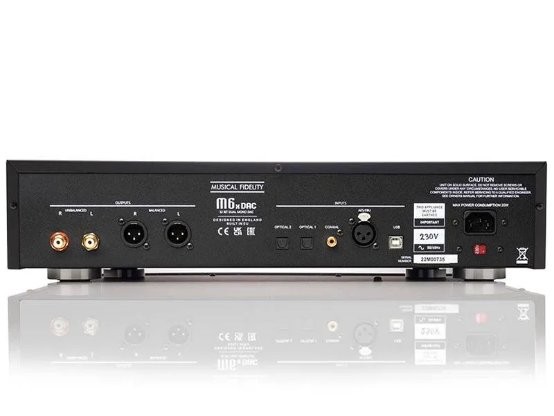 Musical Fidelity M6x DAC Convertitore DAC e amplificatore cuffie