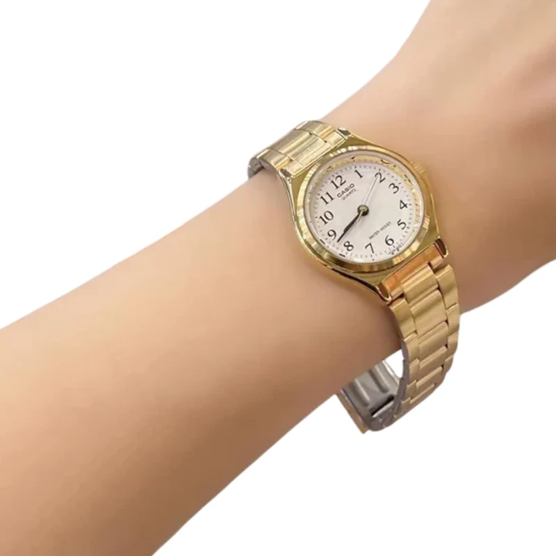 Casio Reloj Análogo para Mujer de Acero Inoxidable, LTP-1130N-7B