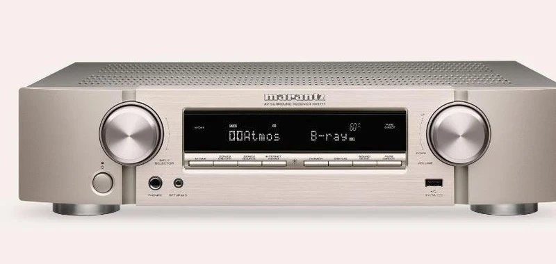 Marantz NR1711 Amplificatore AV 8K HDMI2.1 Ultra Slim • 7x 90 Watt (6 ohm, 1%) • WiFi 2.4 & 5.0 • Bluetooth