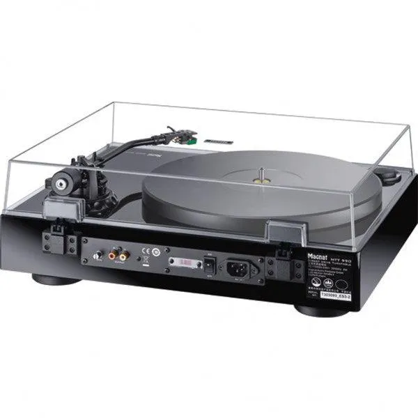 Magnat MTT 990 giradischi hifi trazione diretta braccio a ''j'' da 10 pollici, testina AT95 compresa