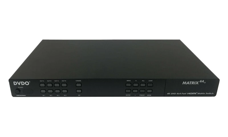 DVDO Matrix44 iScan Matrix 4x4 Matrice HDMI 4K, quattro ingressi quatto uscite