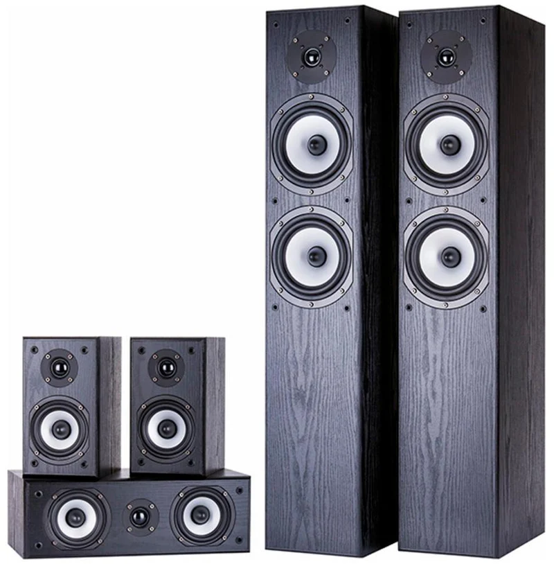 Wilson CINEMATIC Kit Home cinema 5.0: diffusori frontali + surround + canale centrale - 10 ANNI GARANZIA!