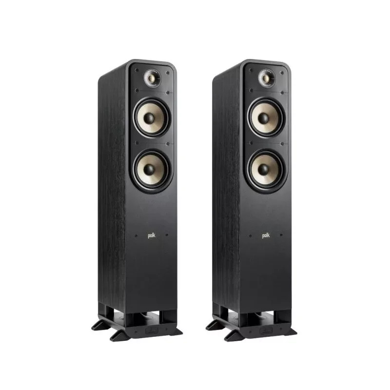 Polk Audio S55 EL Diffusori da Pavimento HiRes, tweeter da 1" in Terylene e 2 woofer da 6.5" in Mica