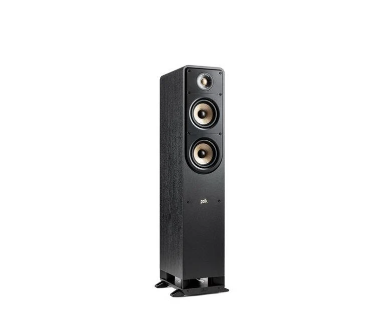 Polk Audio S50 EL Diffusori da Pavimento HiRes, Tweeter in Terylene e 2 Mid/Bass in Mica