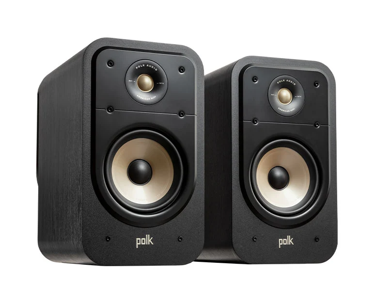 Polk Audio S20 EL Diffusori da scaffale HiRes, 2 vie con Dome tweeter da 1"
