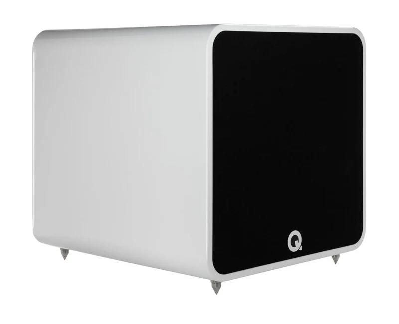 Q Acoustics Q B12 BIANCO LUCIDO Subwoofer Home cinema Hifi altissime prestazioni 440W da 12"-BIANCO LUCIDO