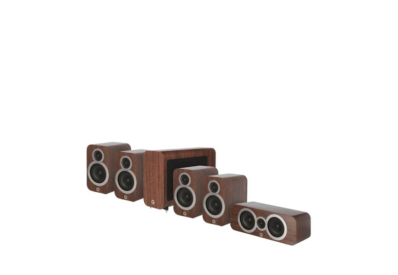 Q Acoustics Q 3010i CINEMA PACK sistema home cinema completo (2 cp Q3010i + Q3090i Centre + Q3060S subwoofer)